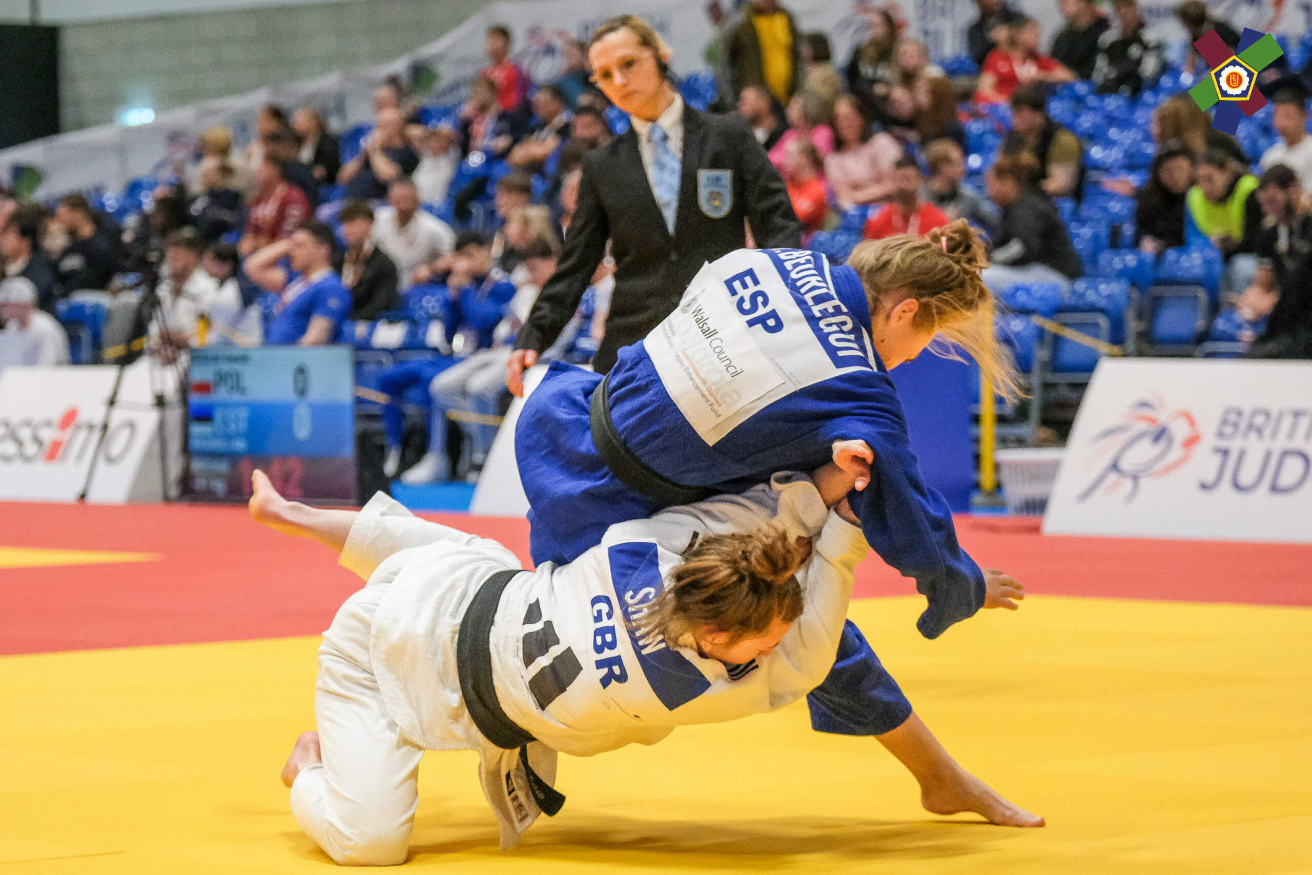 Marta Beorlegui, cae en el Campeonato del Mundo de Judo Junior. 02-10-24